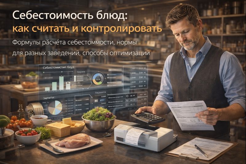 Расчёт себестоимости блюд в ресторане