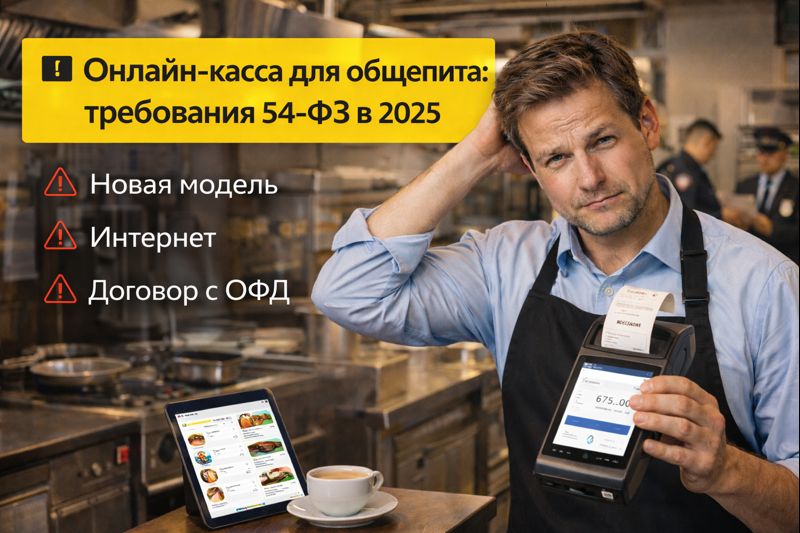 Онлайн-касса для общепита