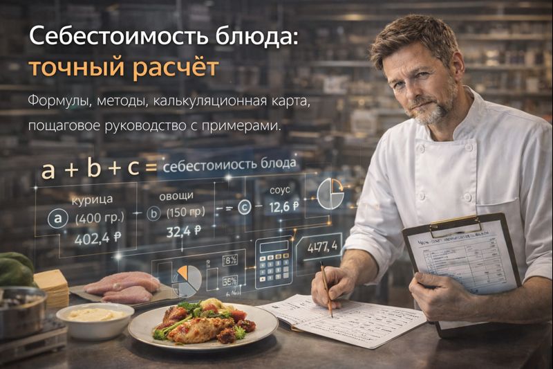 Расчёт себестоимости блюда