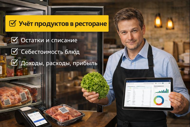 Учет продуктов в ресторане
